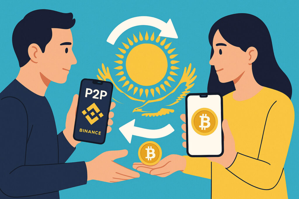 P2P торговля криптовалютой в Казахстане через Binance